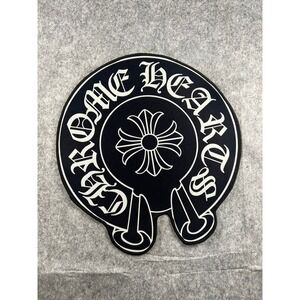 Chrome Hearts CH Black Rug Non Slip Back